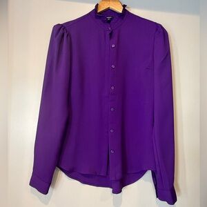 Express Vibrant Purple Blouse